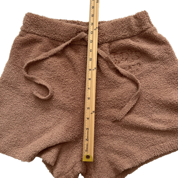 Gelato Pique Pokémon Sleep Shorts Womens One Size Brown Fuzzy Lounge Casual - Picture 9 of 10